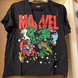 Old Navy Black Graphic Tee